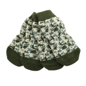 Non-Skid Dog Socks -  Camo (Option: X-Large)