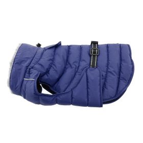 Alpine Extreme Cold Puffer Coat - Blue (Option: Large)