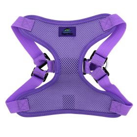 Wrap and Snap Choke Free Dog Harness - Paisley Purple (Option: Large)
