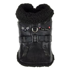 Black Top Flight Coat (Option: Large)