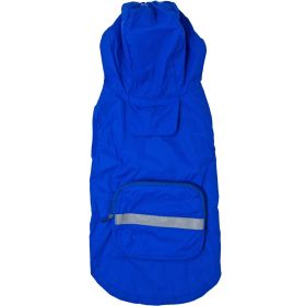 Packable Raincoat - Blue (Option: Large)