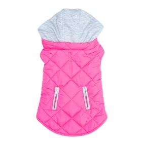 Weekender Dog Sweatshirt Hoodie - Pink (Option: Large)