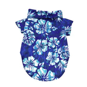 Hawaiian Camp Shirt - Vintage Hibiscus (Option: X-Small)