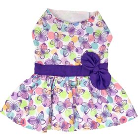 Purple Butterfly Dress (Option: Small)