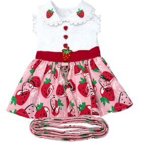 Strawberry Picnic  Harness Dress (Option: Small)