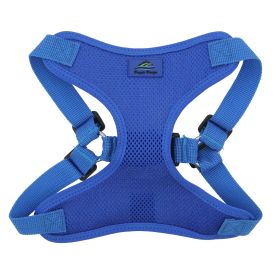 Wrap and Snap Choke Free Dog Harness - Cobalt Blue (Option: Medium)