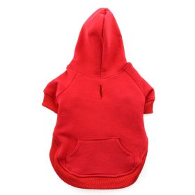 Flex-Fit Hoodie- RED (Option: Medium)