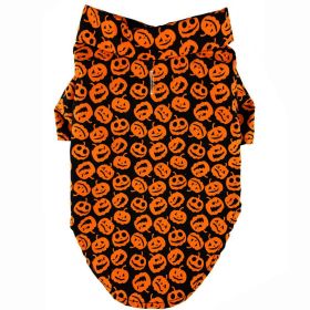 Halloween Jack-O-Lantern Camp Shirt (Option: Small)