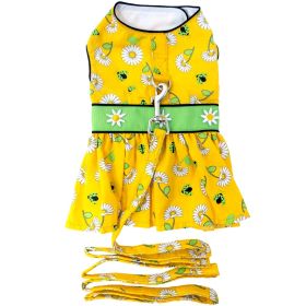 Ladybugs and Daisies Dog Dress (Option: Medium)